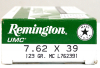 20 Schuss / 20 Patronen REMINGTON 7,62x39 123gr 8,0g FMJ Vollmantel Munition MC UMC 7.62 x 39 7,62
