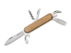 1 x BÖKER MERCURY 913-6LC Multifunktions Taschenmesser 420er Griff Olivenholz | Messer Gabel Korkenz