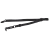 Gewehrriemen Schwarz Nylon m. Karabiner und Clipverschluss - Gewehrgurt Waffenriemen