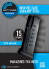 Magazin für GLOCK 43x/G48 , 15 Schuss,aus Metal , NEU von WF-SPORTS
