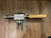 2 - fach GIEßZANGE / Kokille Dia.472 - VARIO von Klaus Wich mit Griffen