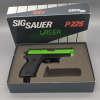 SigSauer P6 FX (P225) LASER Übungspistole "Grünwaffe" der Polizei NRW "CQT" #660