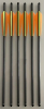 6 original Carbonbolzen 16" von Ek Archery Research