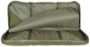 Gewehrtasche f. 2 Langwaffen bis 95cm Oliv m. Trennwand + Rucksackgurte – Doppel Futteral