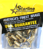 100 Stück STARLINE Wiederladehülsen .30 LUGER 7,65 PARA | NEU Boxer ohne Zündhütchen Unprimed Cases