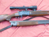 Bockbüchsflinte 7x57R und 12/70 und mit Wechsellauf 12/70, mit ZF