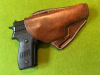 SCHNELLZIEHER PANCAKE LEDERHOLSTER SIG SAUER 220 SERIE AUCH GLOCKS BAUÄHNLICHE GROßPISTOLEN