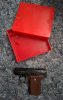Pistole Reck P 6 Cal. 8mm PTB 48 -69A Rote Box