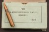 20 Stk. Patronen .308, engl. Surplus
