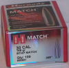 100St. HORNADY .30(.308Dia.) - 168 - BTHP - MATCH - #30501 - Versand ab 6,40€