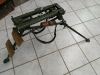 MG34 /42 Feld-Lafette mit WaA Herstellercode fsu PF cqr PF