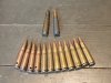 7,62×39mm Deko Muntion (AK47) mit einer DDR Kurzbahnpatrone