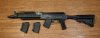 SL-Büchse 7,62x39 SDM AK-104s 12,5"/ 322mm Lauf/ 14mm Montageschien - Alu 4-Rail-System (AKM/AK47)