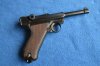 PISTOLE 08 byf 42 MAUSER 9x19 MIT BESCHUSS
