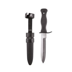 BW Kampfmesser Schwarz - NEU - Nachbau nach TL Bundeswehr