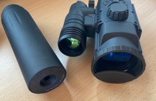 NEU: STREULICHTBLENDE FÜR PULSAR FN455 FN155 FN135 VORSATZGERÄT - GEGEN REFLEXION VOM SCHALLDÄMPFER!