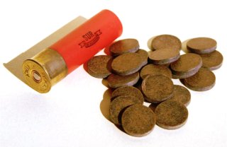 100 Stück DIANA CSP Kartonscheiben zur Pulverabdeckung CAL 20 GAUGE 2mm | 20/76 Schrot Wiederladen