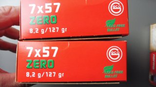 Geco Zero kal. 7x57 127gr. 8,2g. 40 Stück *************einfach mal ansehen***********************