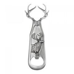 Flaschenöffner Hirschgewieh Metall