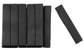 1 x 12er Pack Ersatz Holzkohlestäbchen für Taschenofen Holzkohle | Kohlestab für Handwärmer, Ofen