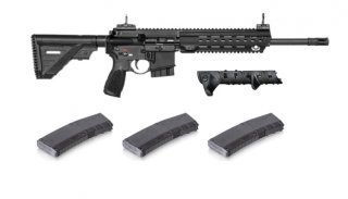 Aktionsbundle Heckler & Koch MR223 - 14,5" Schwarz (UVP: 3412,16€)