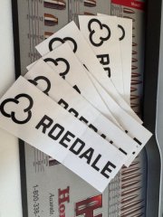 Roedale Deutschlands führender Schalldämpferhersteller Sticker Konvolut TOP A+++