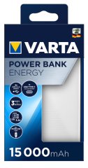 VARTA 57977 101 111 Power Bank Energy 15.000mAh inkl. Cable | für Wärmebild Nachtsicht Taschenlampe