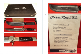 Winchester Jubiläumsmesser „120 Jahre“ – Limitierte Edition I – Nr. 002 – Ein Stück Legende