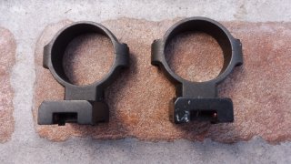 Festmontage Stahl Montagering 30mm + Fußplatten***für Karabiner**** einfach mal ansehen kostet nicht