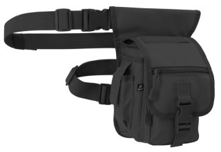 Hüfttasche mit Oberschenkel-Befestigung "Side Kick Bag" - Schwarz (Black)