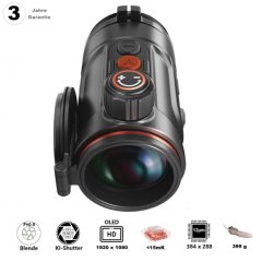 ThermTec Wärmebildkamera Hunt 335 Pro Vorsatzgerät für Jäger, Outdoor