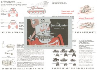 Nachdruck der Wehrmacht Dienstvorschift für Panzer-Nahkämpfer "Panzerknacker"
