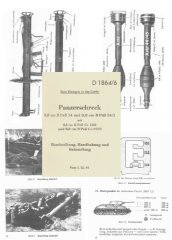 Nachdruck Wehrmachts-Dienstvorschrift Panzerschreck "OFENROHR"