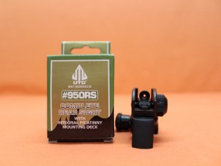 UTG Detachable Rear Sight (MNT-950RS02-B) Match Grade Model Typ AR-15 A2 Dioptervisier für Picatinny