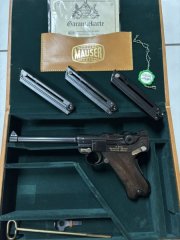 Luger 08 Jubiläumsmodell 75 Jahre Kaiserl. Marine