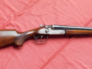 Seitenschlossflinte, Hahnflinte 12/70, Armas EGO, selten und gesucht