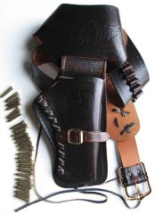 WESTERNHOLSTER BRAUN- Ref.703