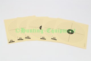 LG-Scheibe 14x13,5cm 12 Ringe 250Stück Zielscheiben Luftgewehr Versandkostenfrei37830100