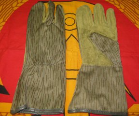DDR NVA GRENZE TARN HANDSCHUHE GROß