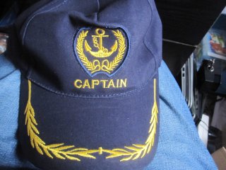 Baseballcap CAPTAIN blau