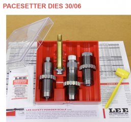 LEE 3-Die-Pacesetter Langwaffen Matrizensatz-SET Full-Length | .30-06 Springfield 30/06 Spr. #90508