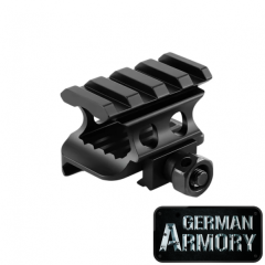 Erhöhungsblock Viking für Picatinnyrails 4-Slots 26mm Erhöhung Picatinny Weaver AR15 AR10 M16 MR223