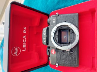 LEICA, LEITZ R 4, analoge Reflexcamera, Multiautomat, top Zustand in Originalkassette