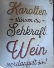 Erkenntnisse zu Karotten und Rotwein auf Blech 20x30 cm