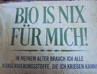 Erkenntnisse zur BIO Kost auf Blech 20x30 cm