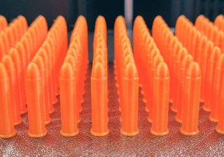.22 lfB Pufferpatronen aus ABS - 10 Stück