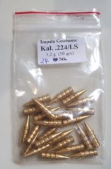 Geschosse Wiederlader .224/LS *bleifrei* Impala