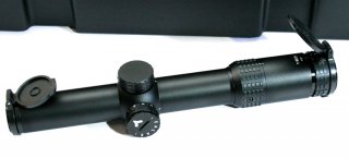 FALKE Taktisches Zielfernrohr 1-8x24 PRO SAS Absehen beleuchtet = SpeedAimingSight | 34mm Mittelrohr