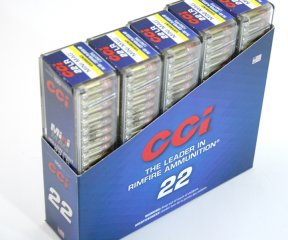 100 Stück / Schuss CCI .22 lr lfb l.r. | MINI MAG KK Munition HP Copper Plated Hohlspitz 36gr 1260fp