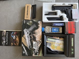 KJW P226 KP01-E2 (F26) Vollmetall CO2 / Gas - XXL STARTER PAKET - UNBENUTZT